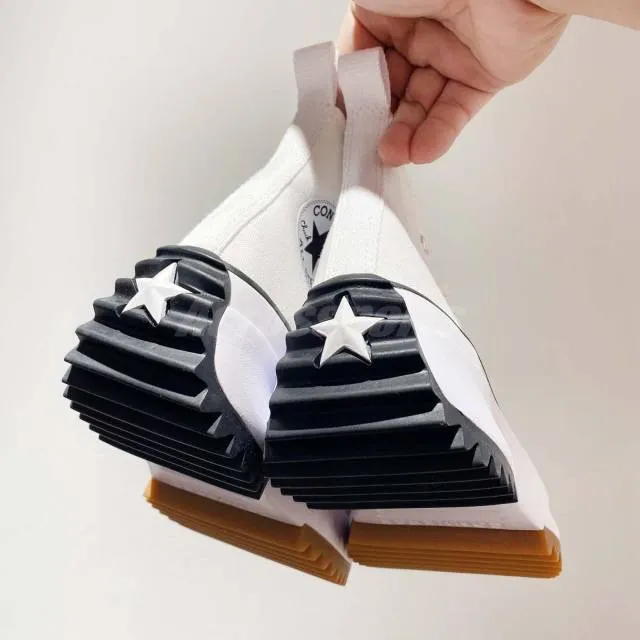 Converse Bold Lifestyle Shoes - Run Star Hike White Black Gum