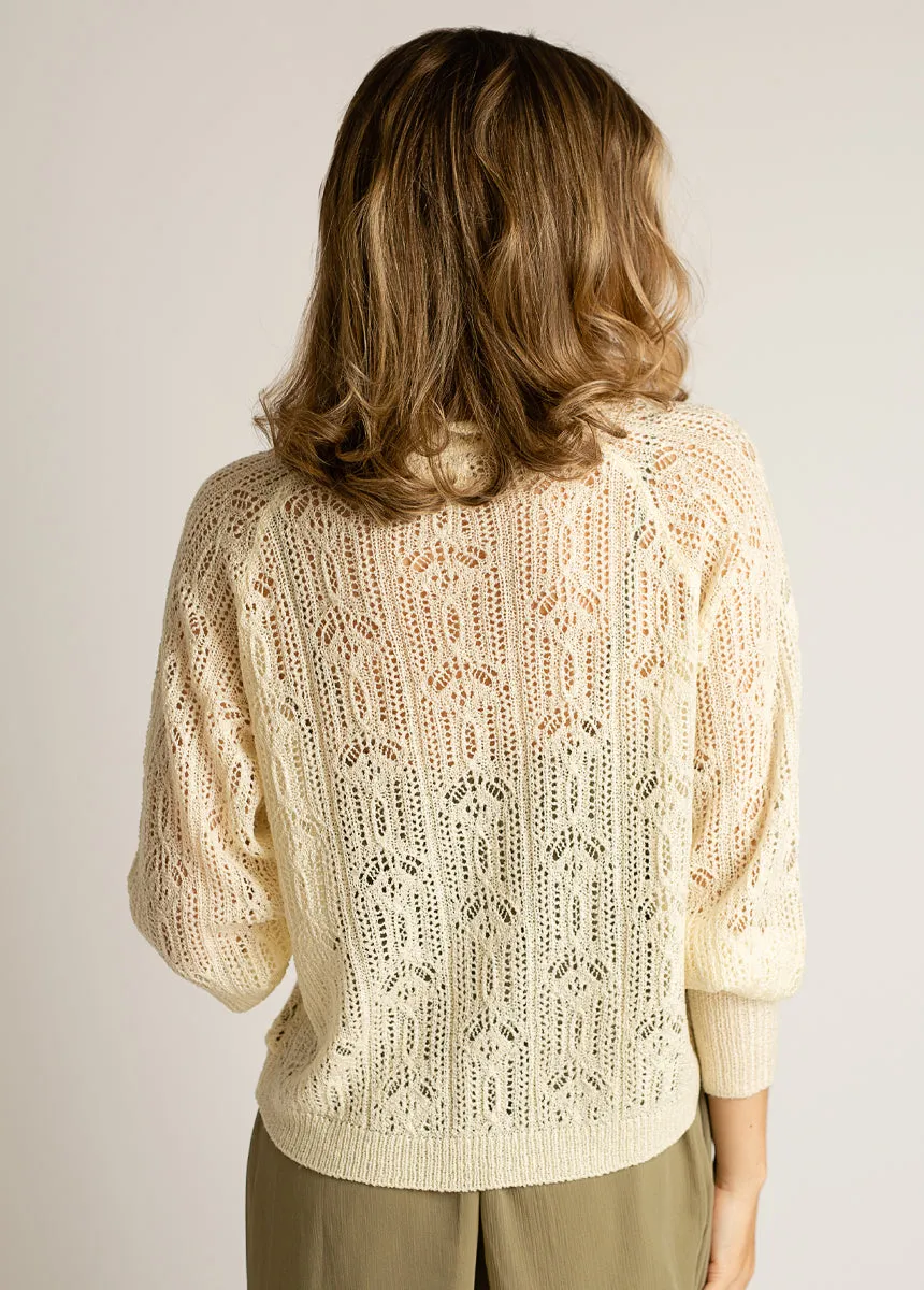 Cream Jelana Sweater