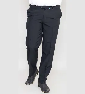 MAX NAVY Big Men's Trousers Adjustable Waist by D555