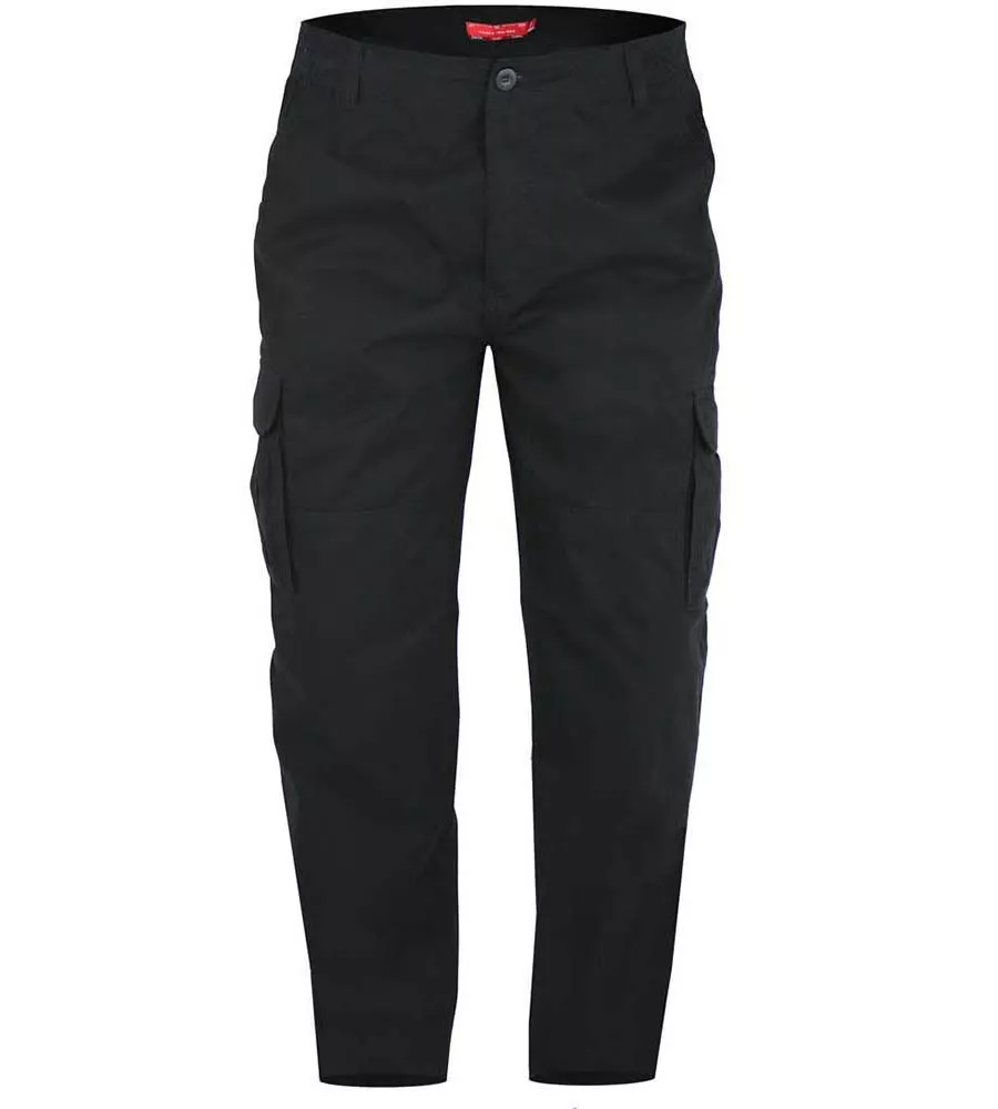 ROBERT Big Men's Cargo Trousers by D555