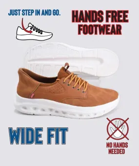 D555 Tan Hands-Free Shoes Dartford 1