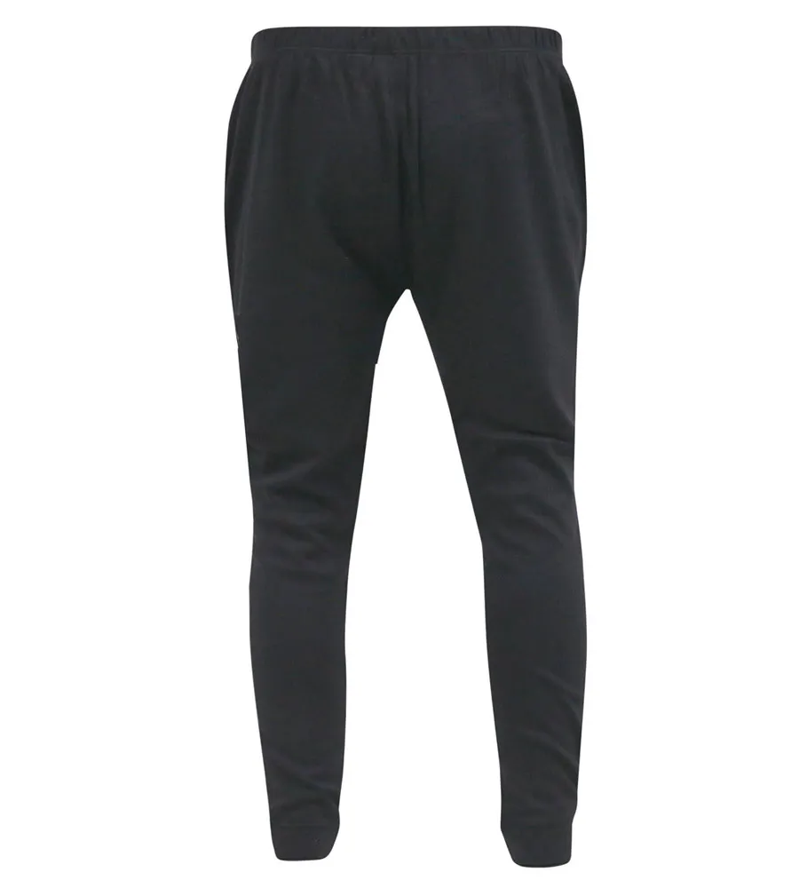 D555 Men's Black Thermal Long Johns Trousers Boston