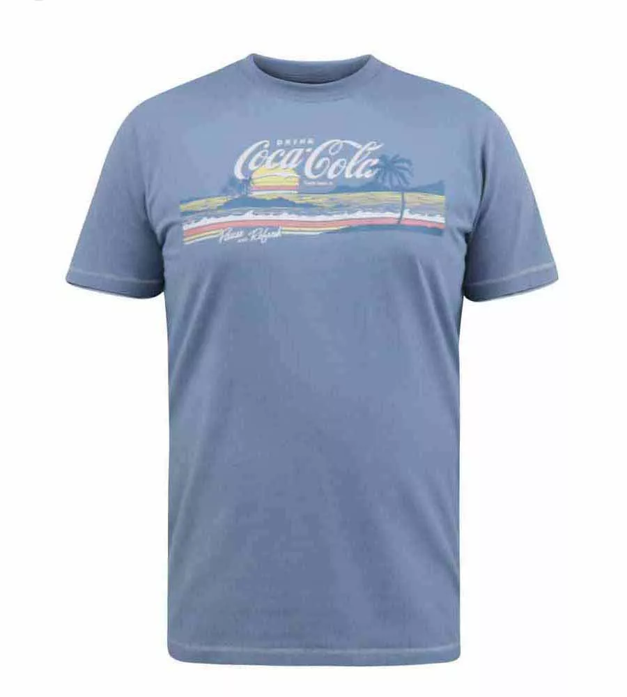 D555 Men's Coca Cola Printed Tshirt