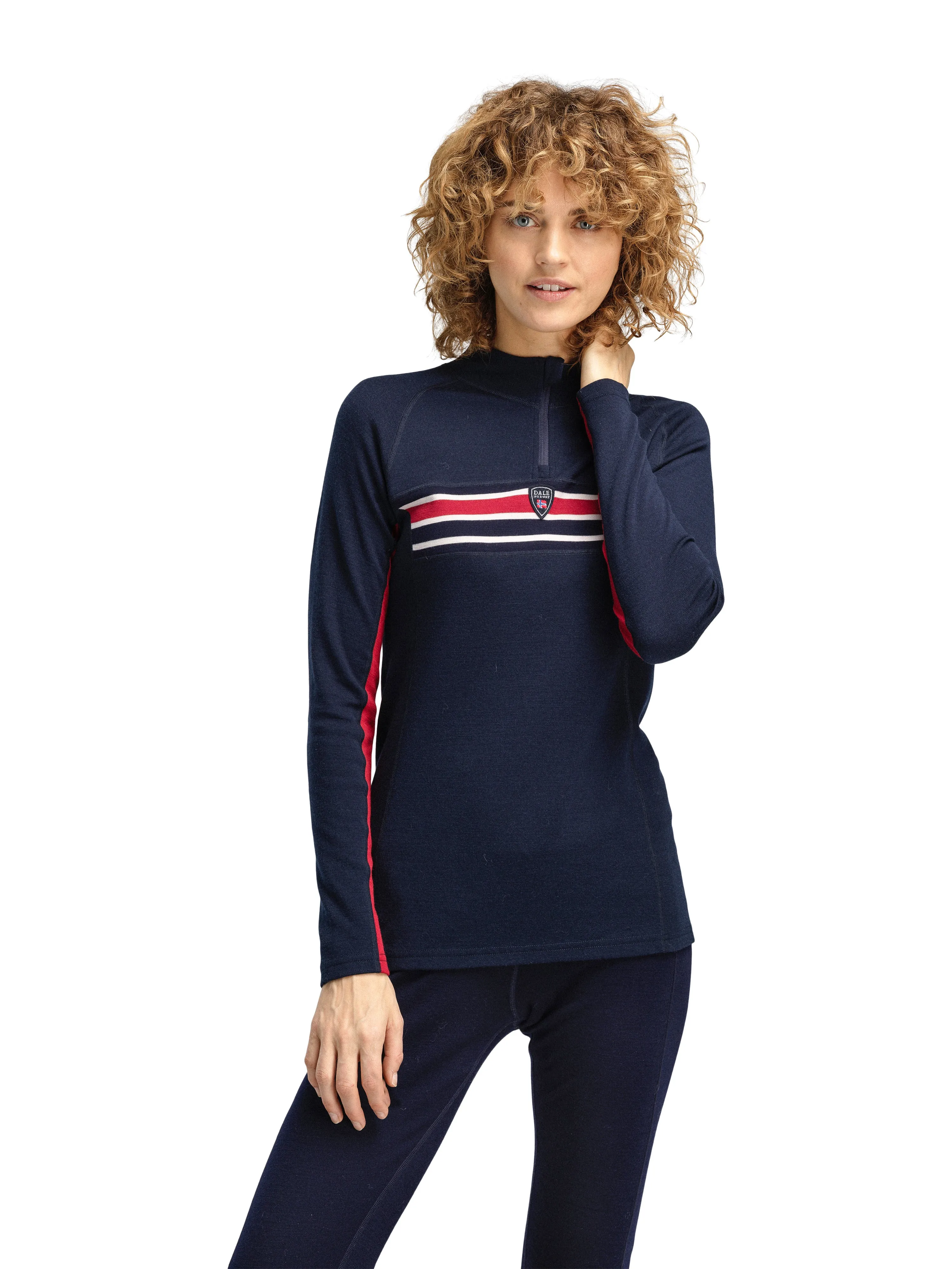 Dale of Norway Women's Aksla Half-Zip Baselayer