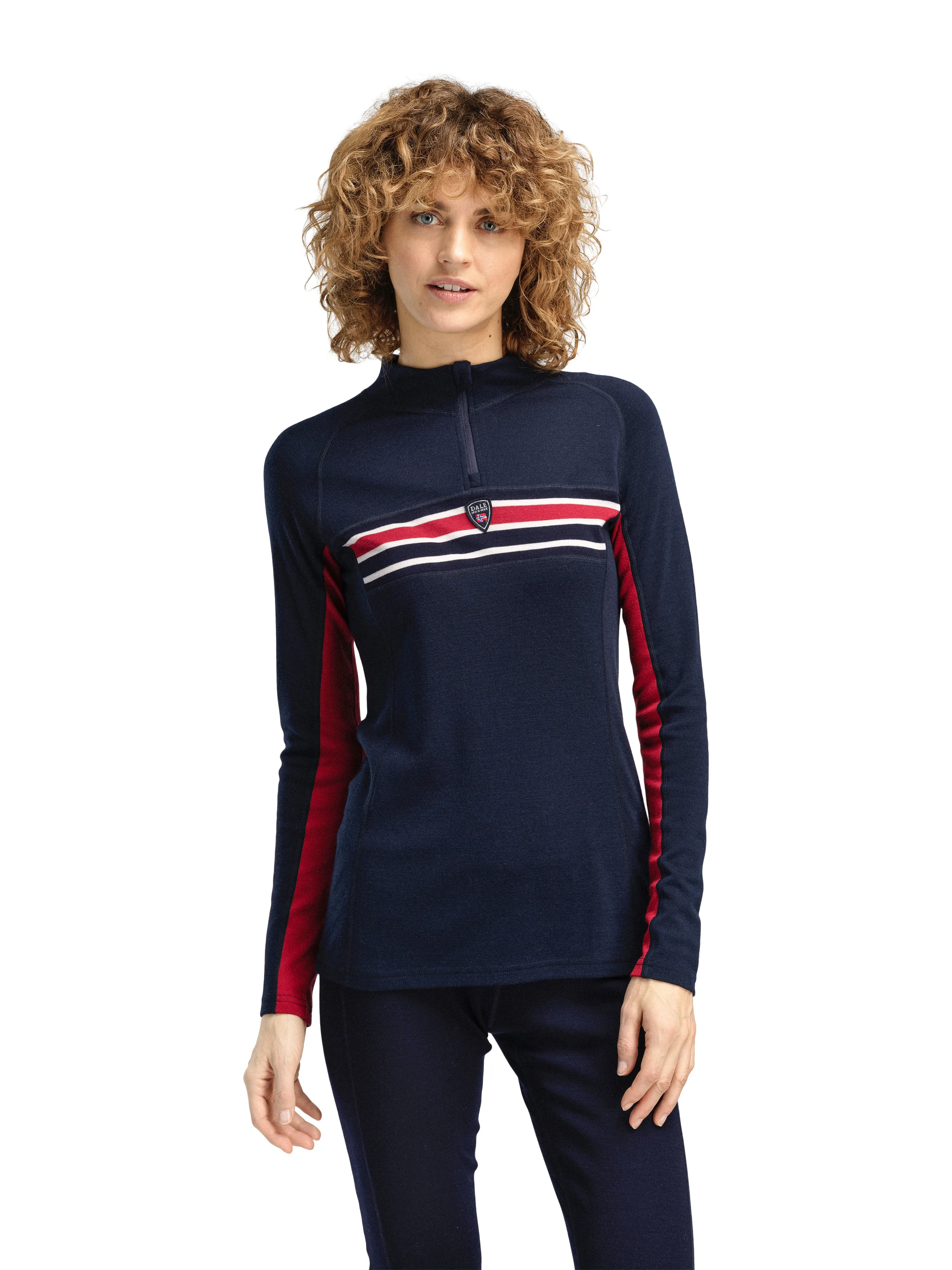 Dale of Norway Women's Aksla Half-Zip Baselayer