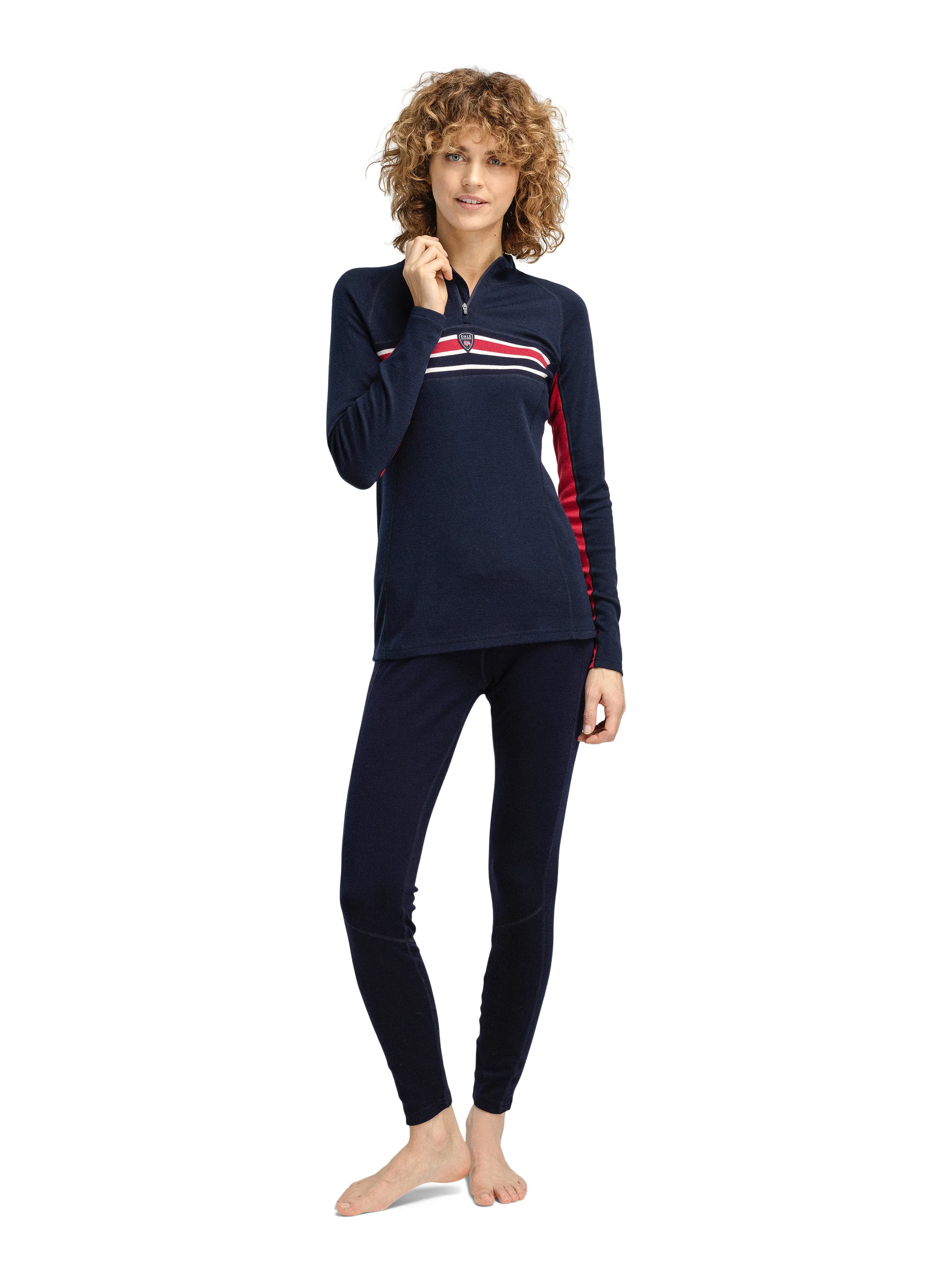 Dale of Norway Women's Aksla Half-Zip Baselayer