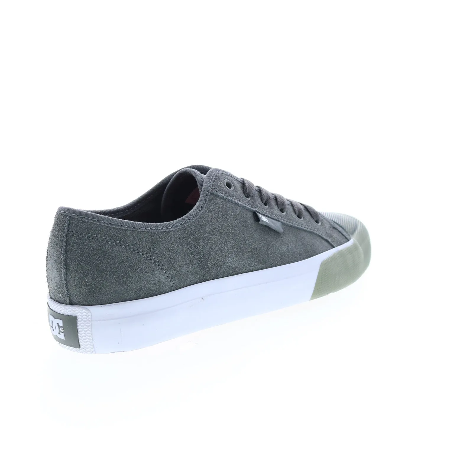 DC Gray Suede Skate Inspired Sneakers Manual RT ADYS300592-GRY