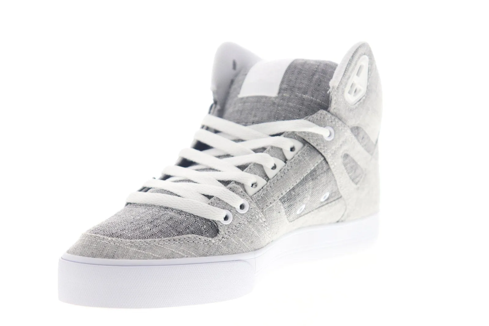 DC Men's Gray High Top Skate Sneakers - ADYS400046 