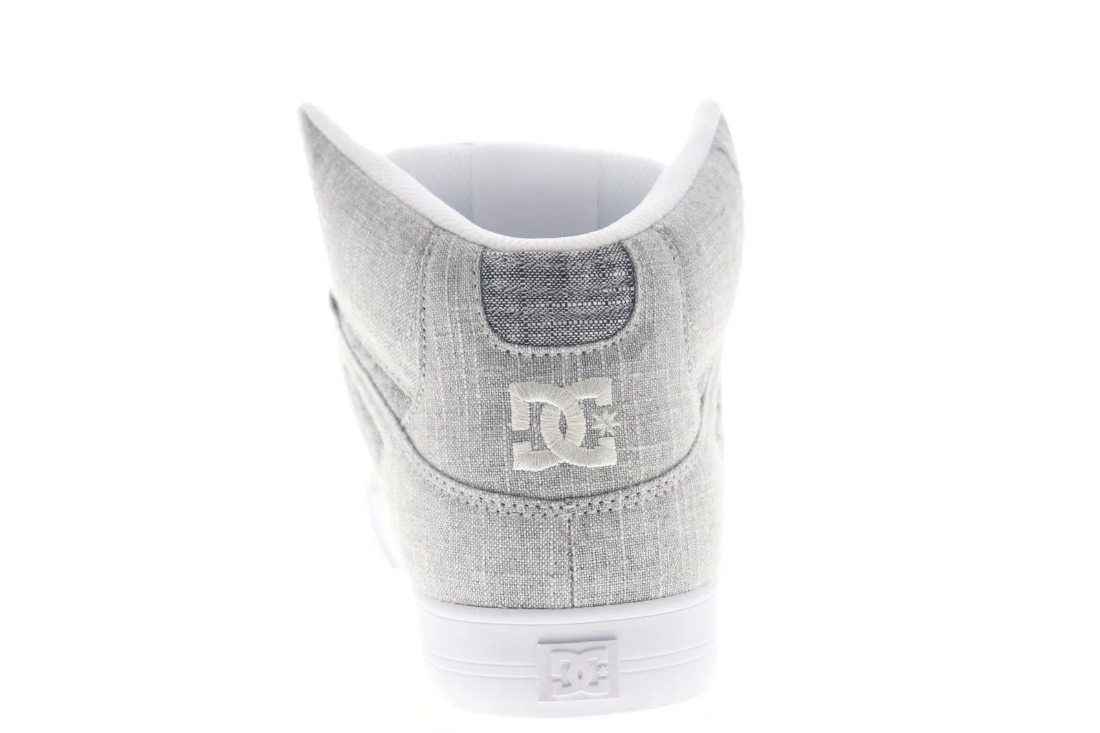 DC Men's Gray High Top Skate Sneakers - ADYS400046 