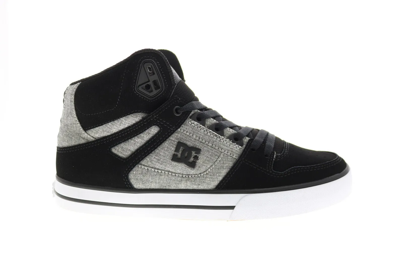 DC Pure High-Top WC Black Skate Inspired Sneakers Shoes Men ADYS400043-KBA