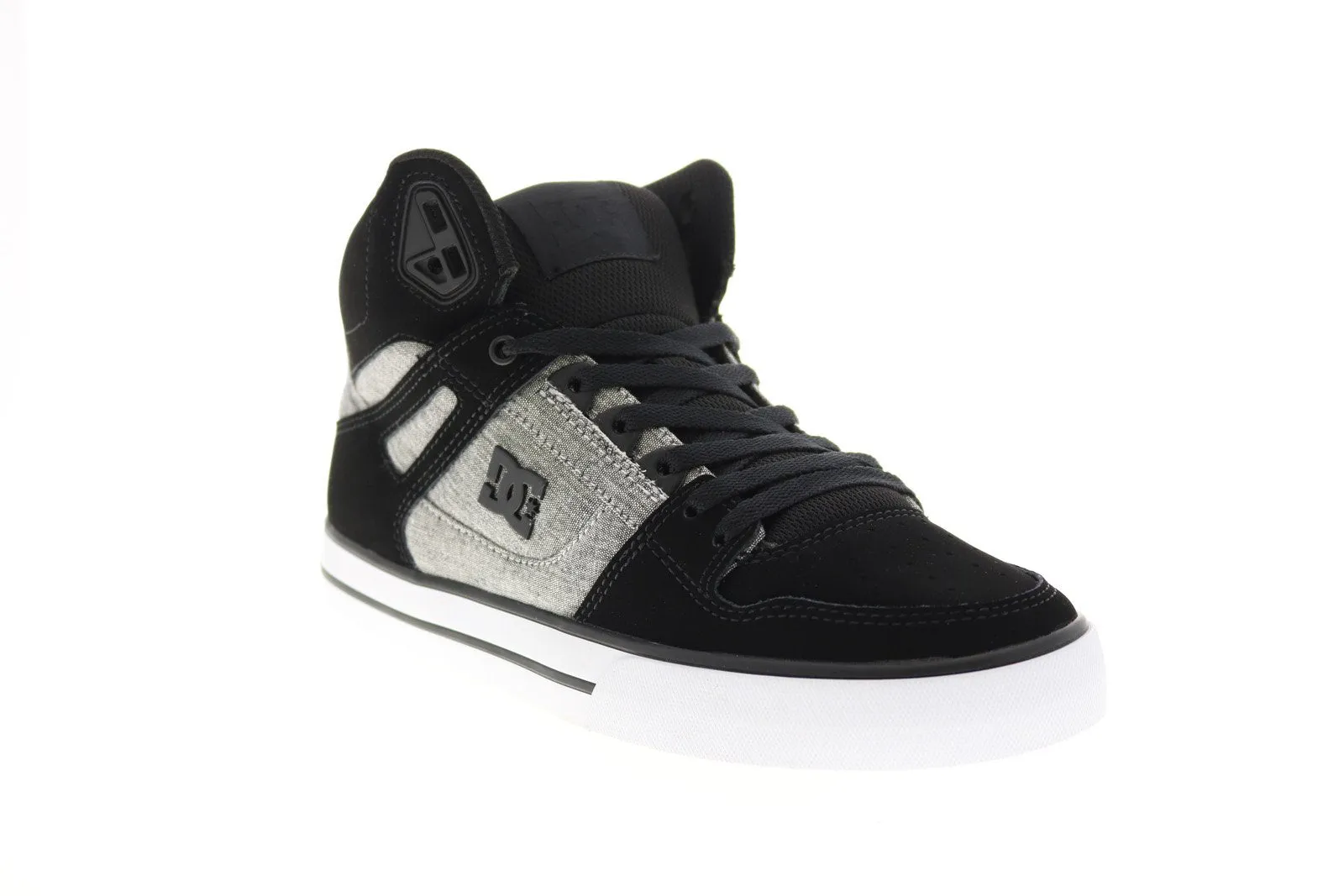 DC Pure High-Top WC Black Skate Inspired Sneakers Shoes Men ADYS400043-KBA