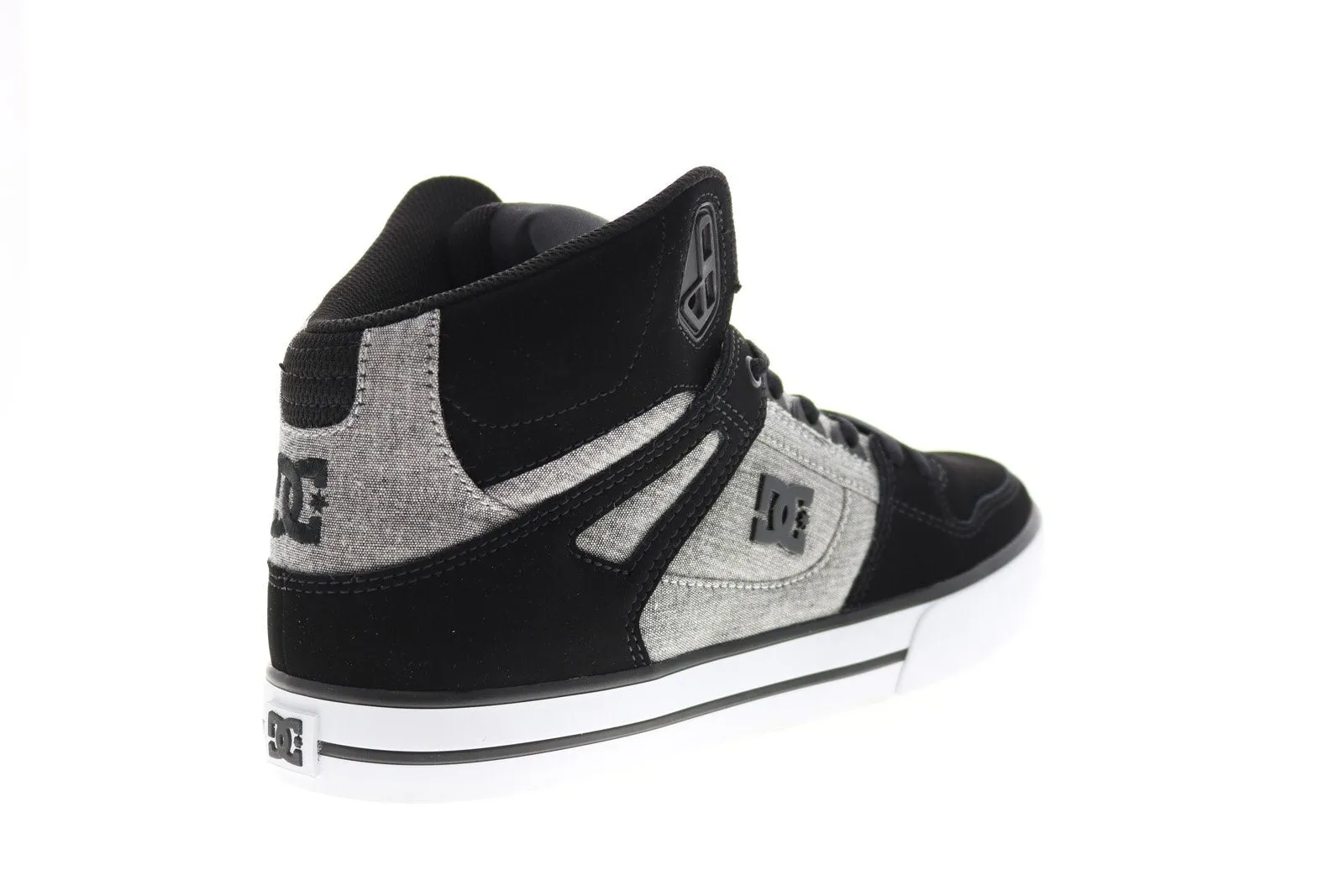 DC Pure High-Top WC Black Skate Inspired Sneakers Shoes Men ADYS400043-KBA