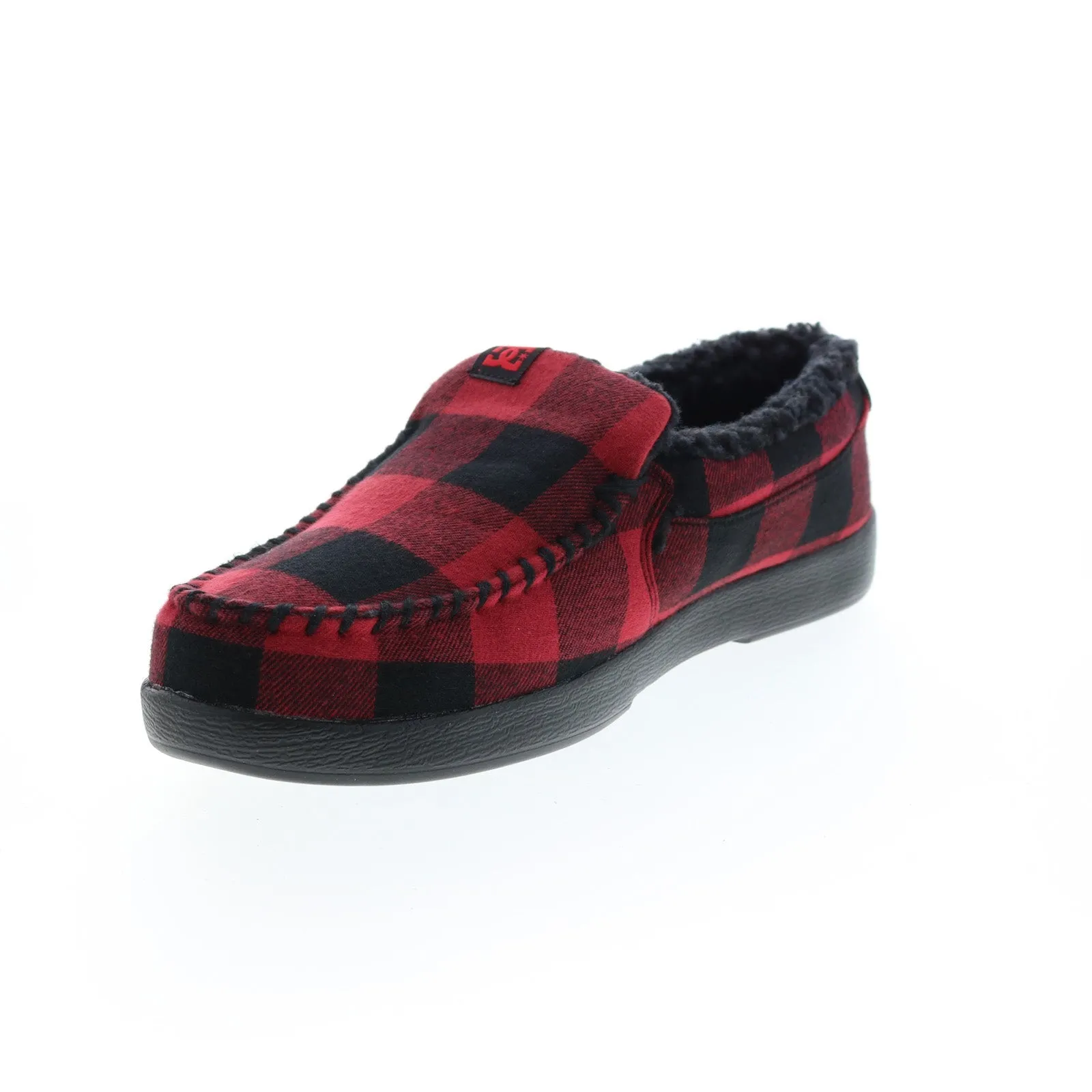 DC Pure Winterized Red Canvas Skate Sneakers