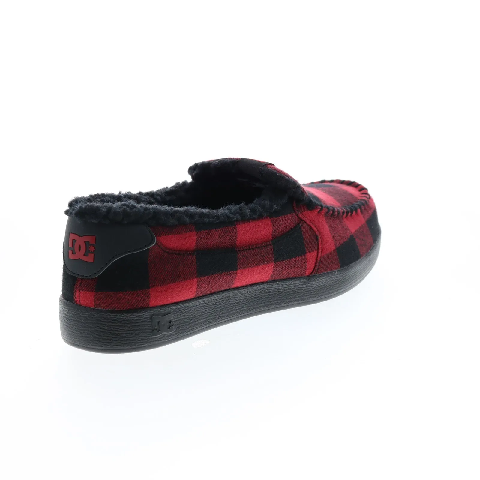 DC Pure Winterized Red Canvas Skate Sneakers