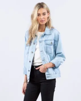 Destroyed Denim Jacket