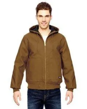 Brown Duck Dickies Hooded Duck Jacket TJ718