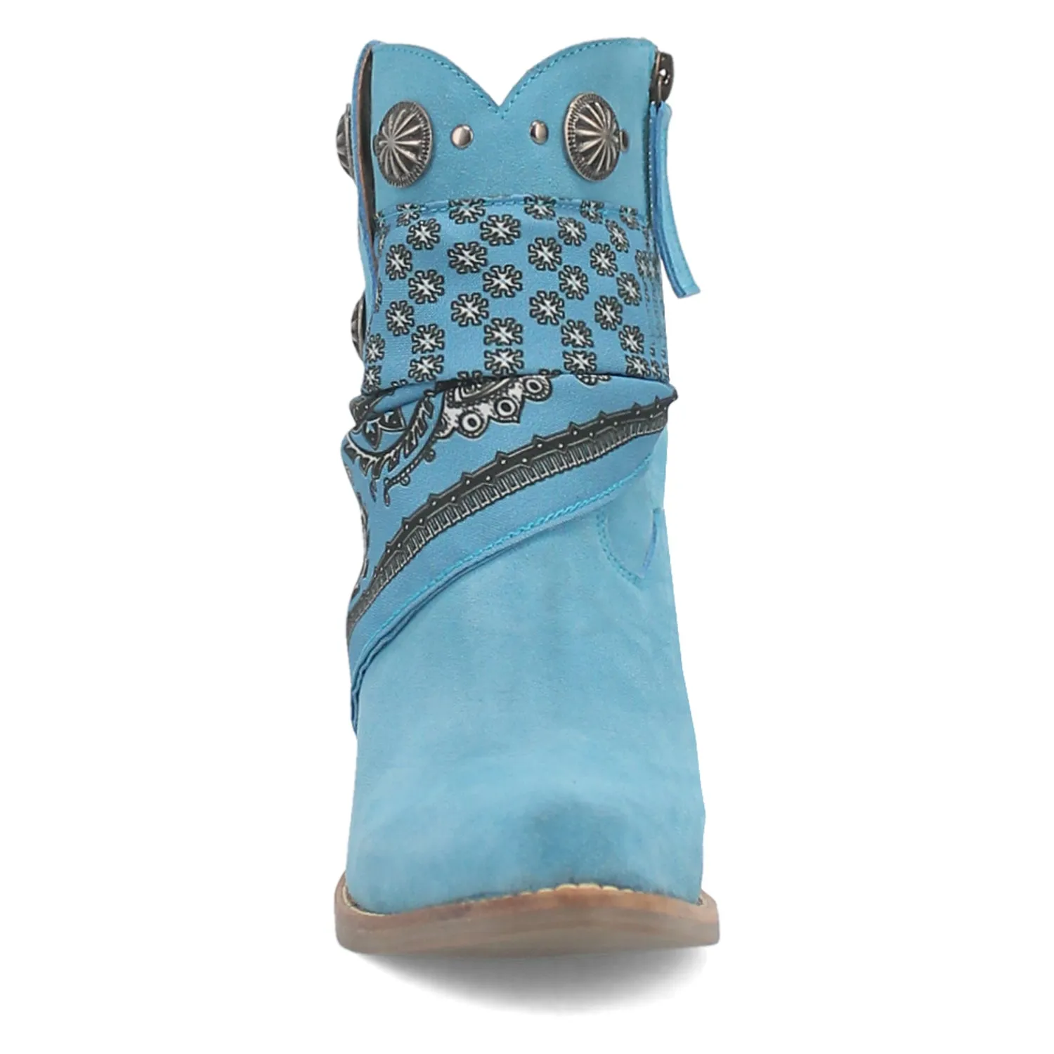 Dingo Women's Blue Suede Fashion Boots