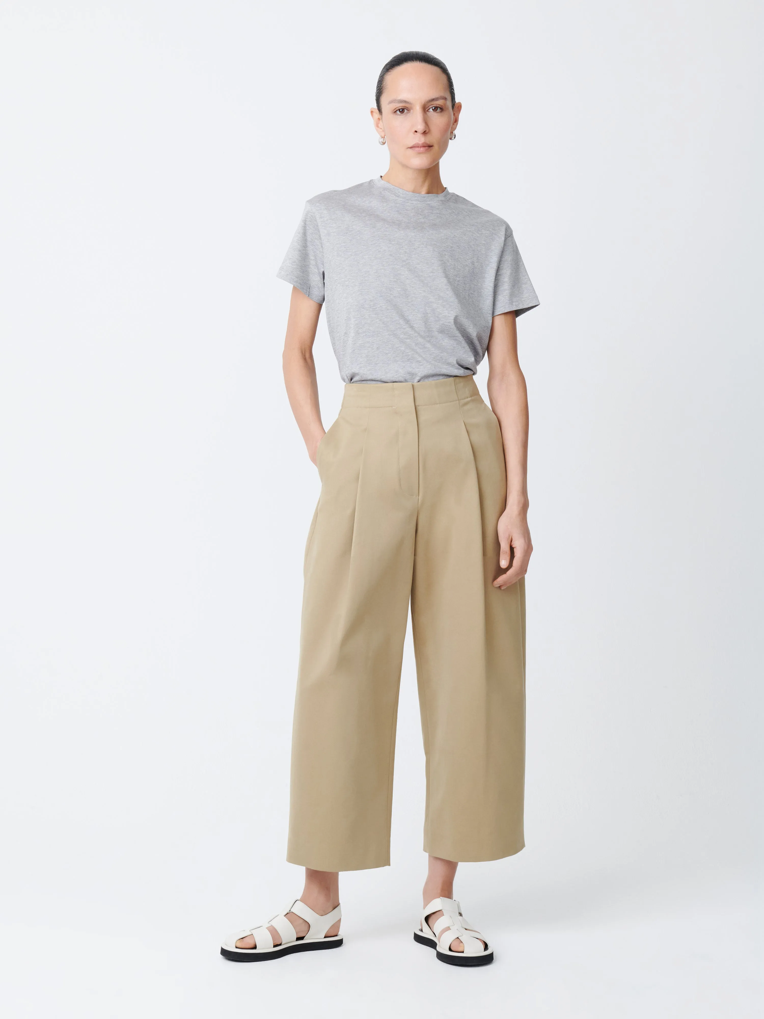 Dordoni Volume Pant Tan