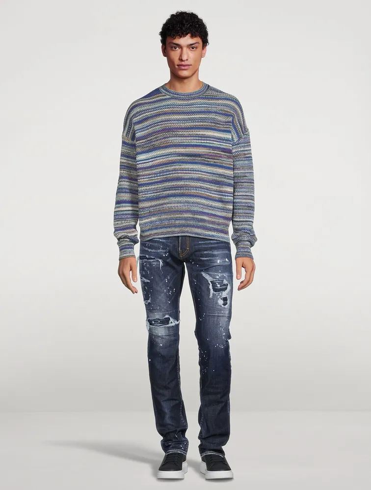 DSQUARED2 Cotton Crewneck Jumper