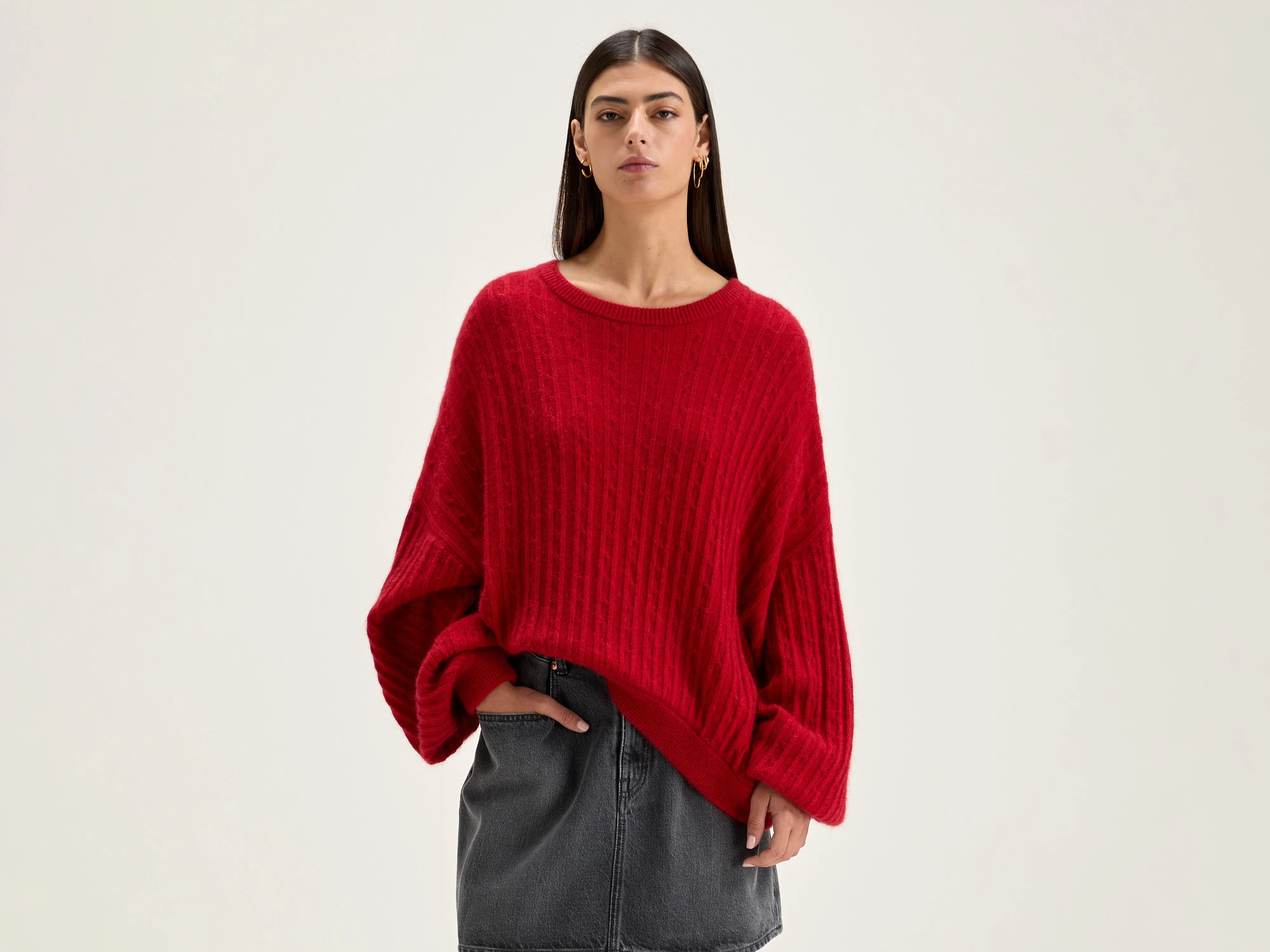 Dukas Red Sweater - Item 242/W - Shop Now