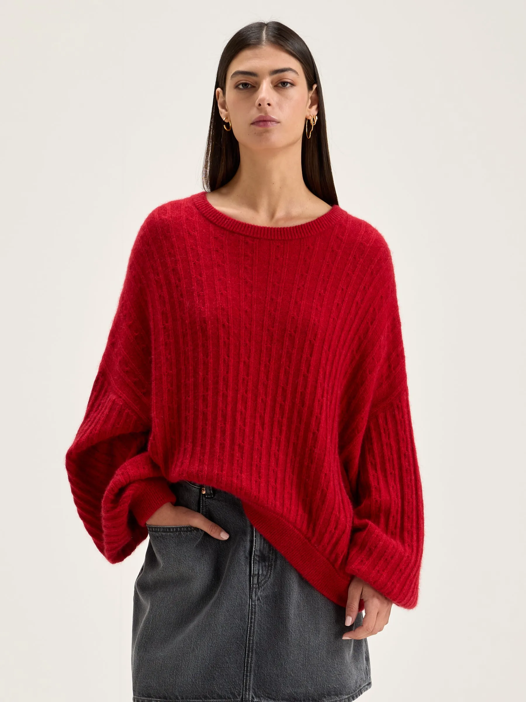 Dukas Red Sweater - Item 242/W - Shop Now