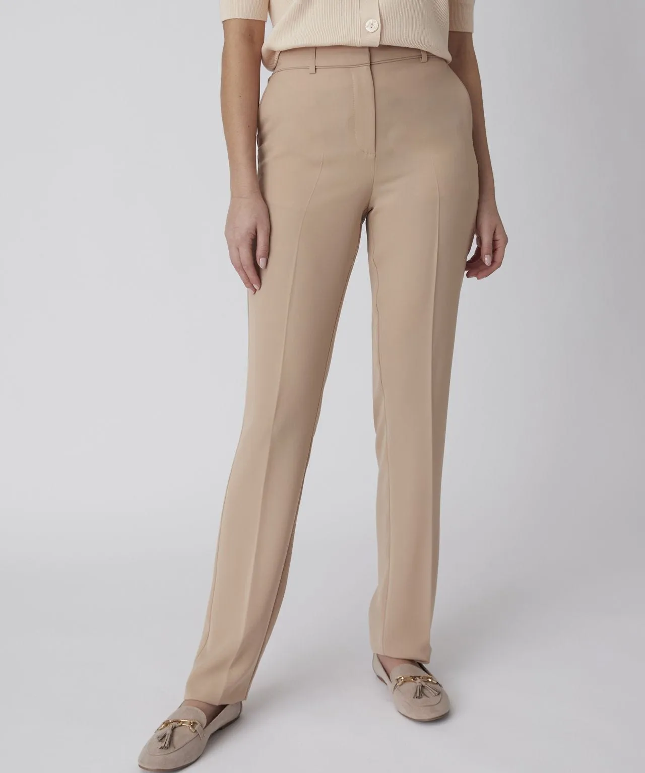 Easy-care Straight-leg Women's Pants