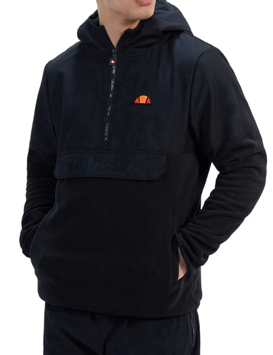 Ellesse Black Freccia Overhead Anorak Jacket