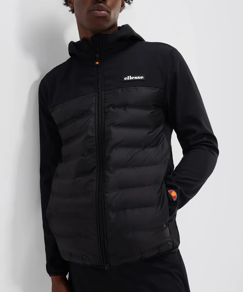 Ellesse Black Jellico Hooded Track Jacket