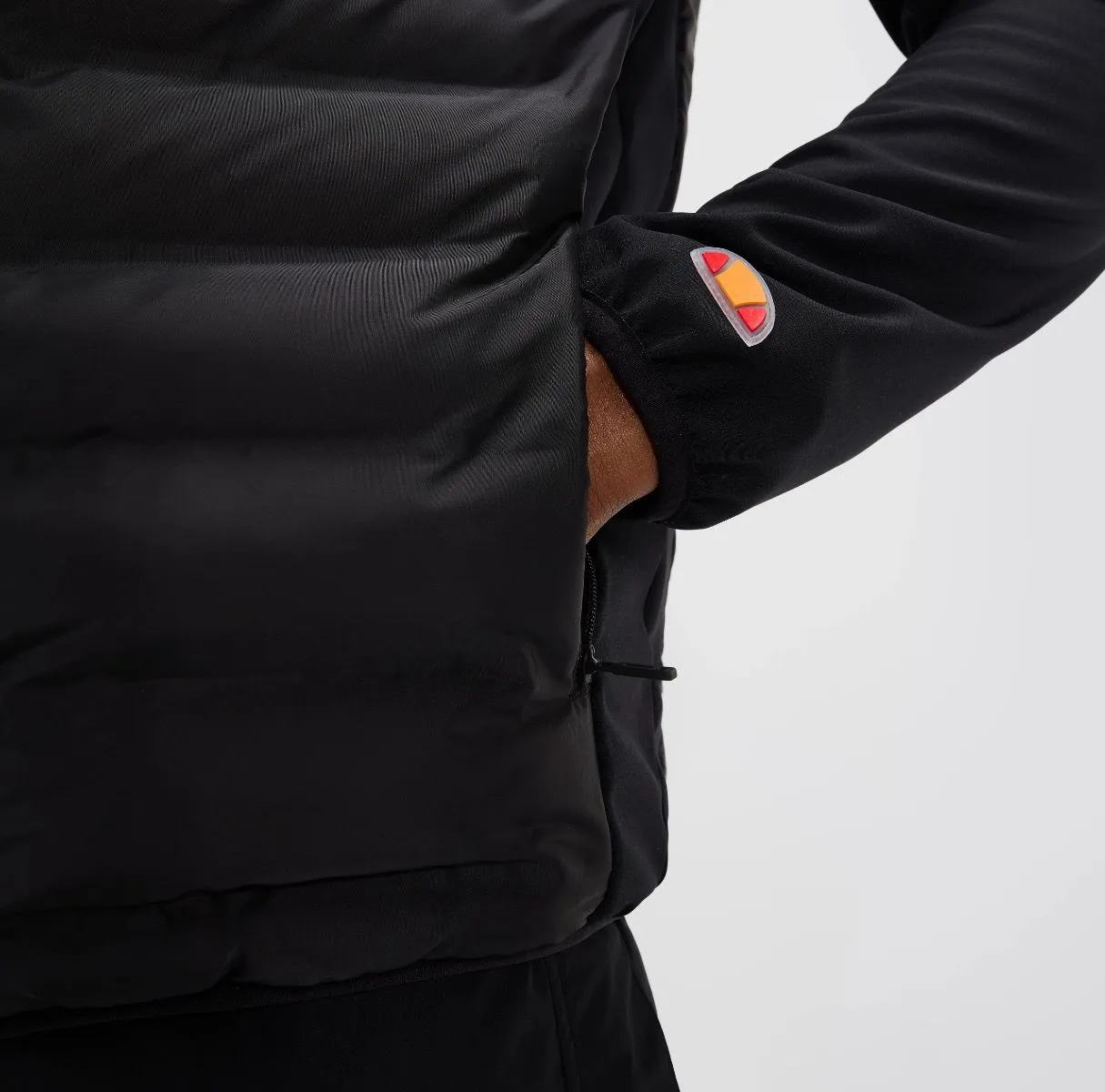 Ellesse Black Jellico Hooded Track Jacket