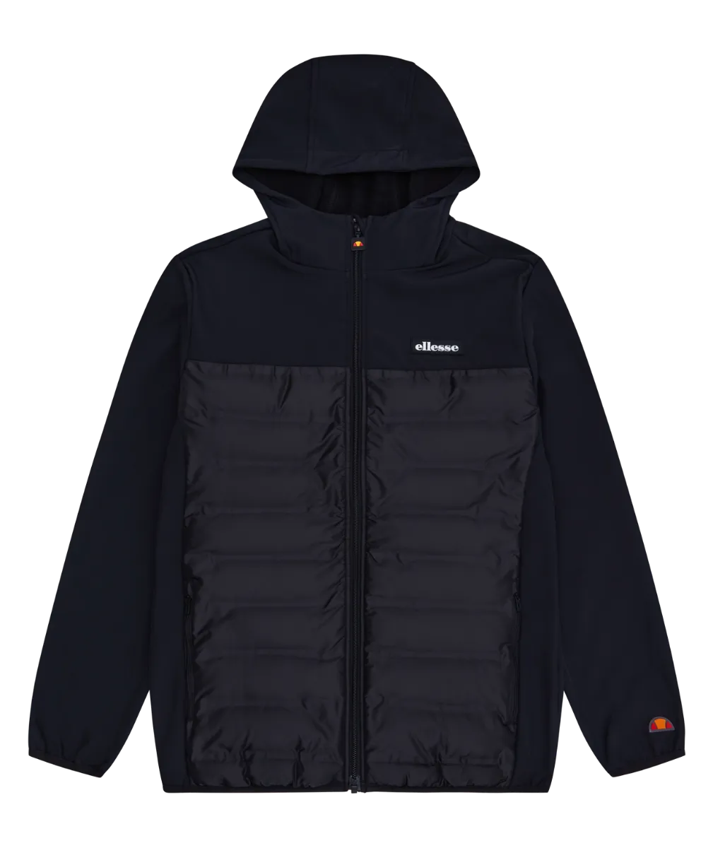 Ellesse Black Jellico Hooded Track Jacket