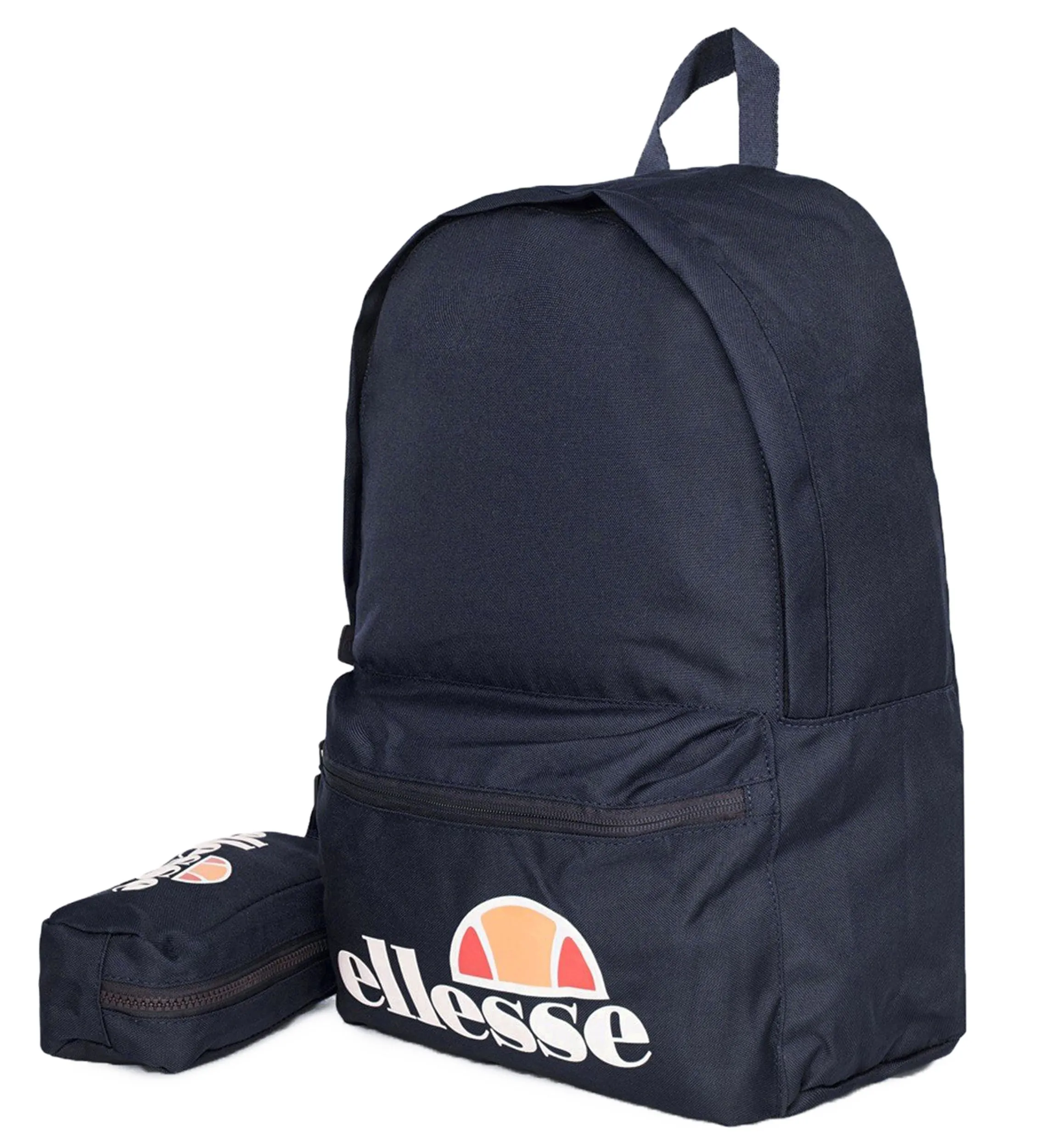 Ellesse Navy Rolby School Backpack and Pencil Case Bag