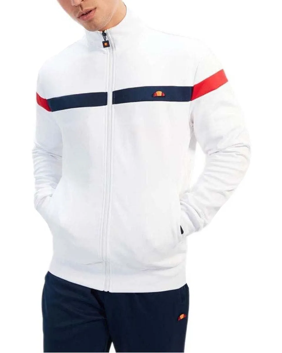 White Ellesse Spinella Track Jacket