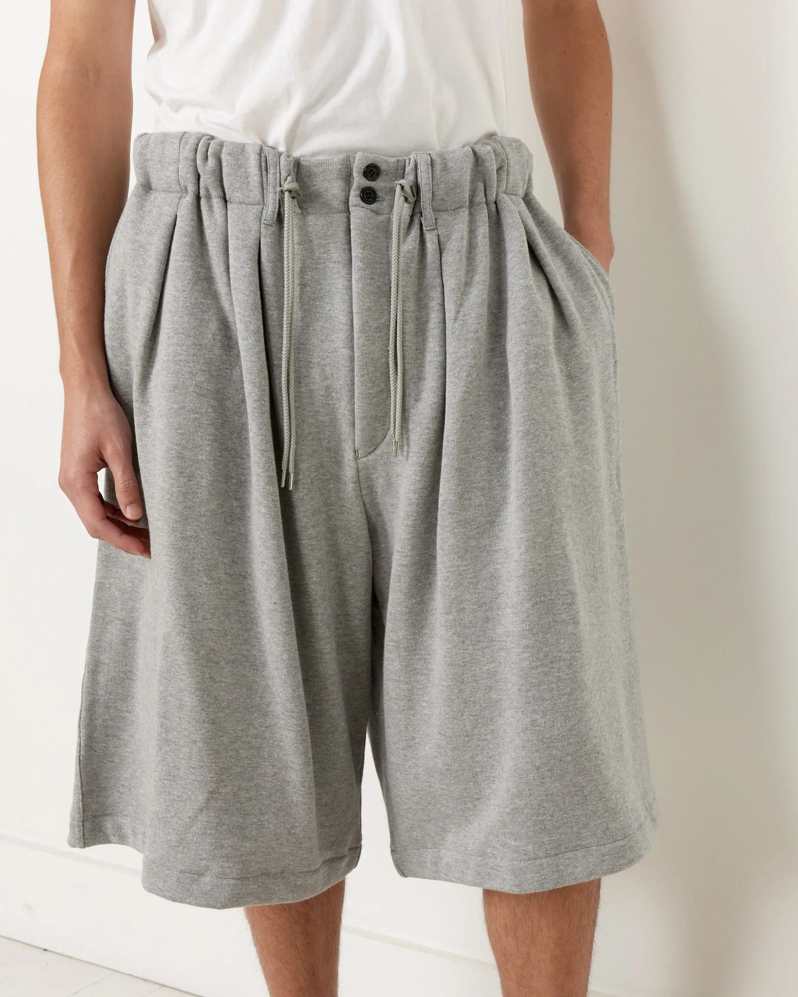 Essentials Loop Wheel Circular Short Pants for Men