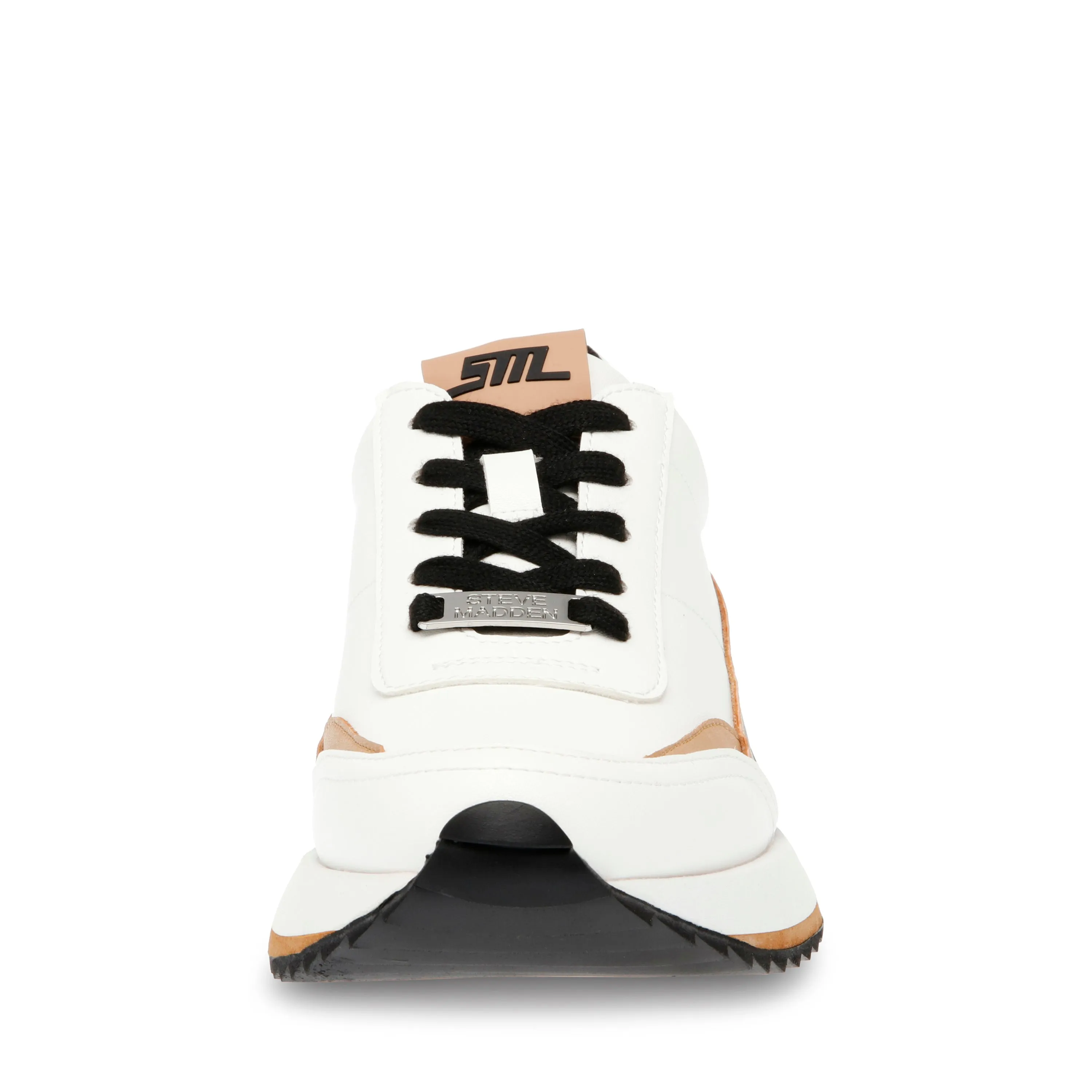 Fast Break Sneaker White Tan