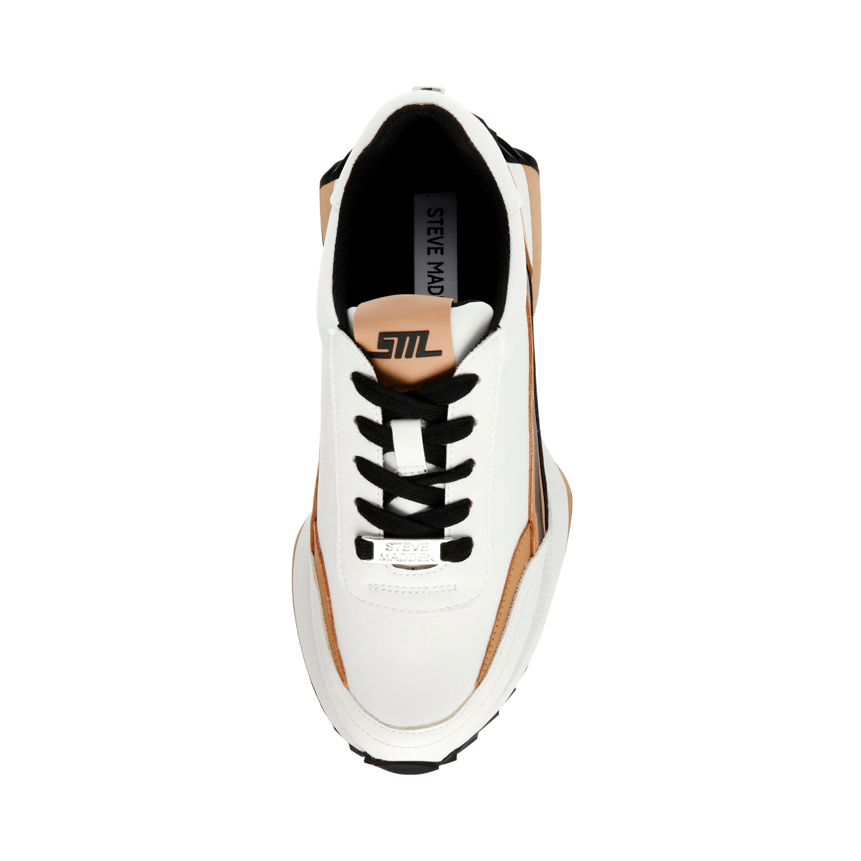 Fast Break Sneaker White Tan