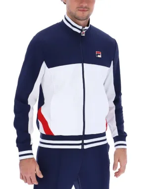 Fila Tiebreaker Navy Funel Neck Jacket Track