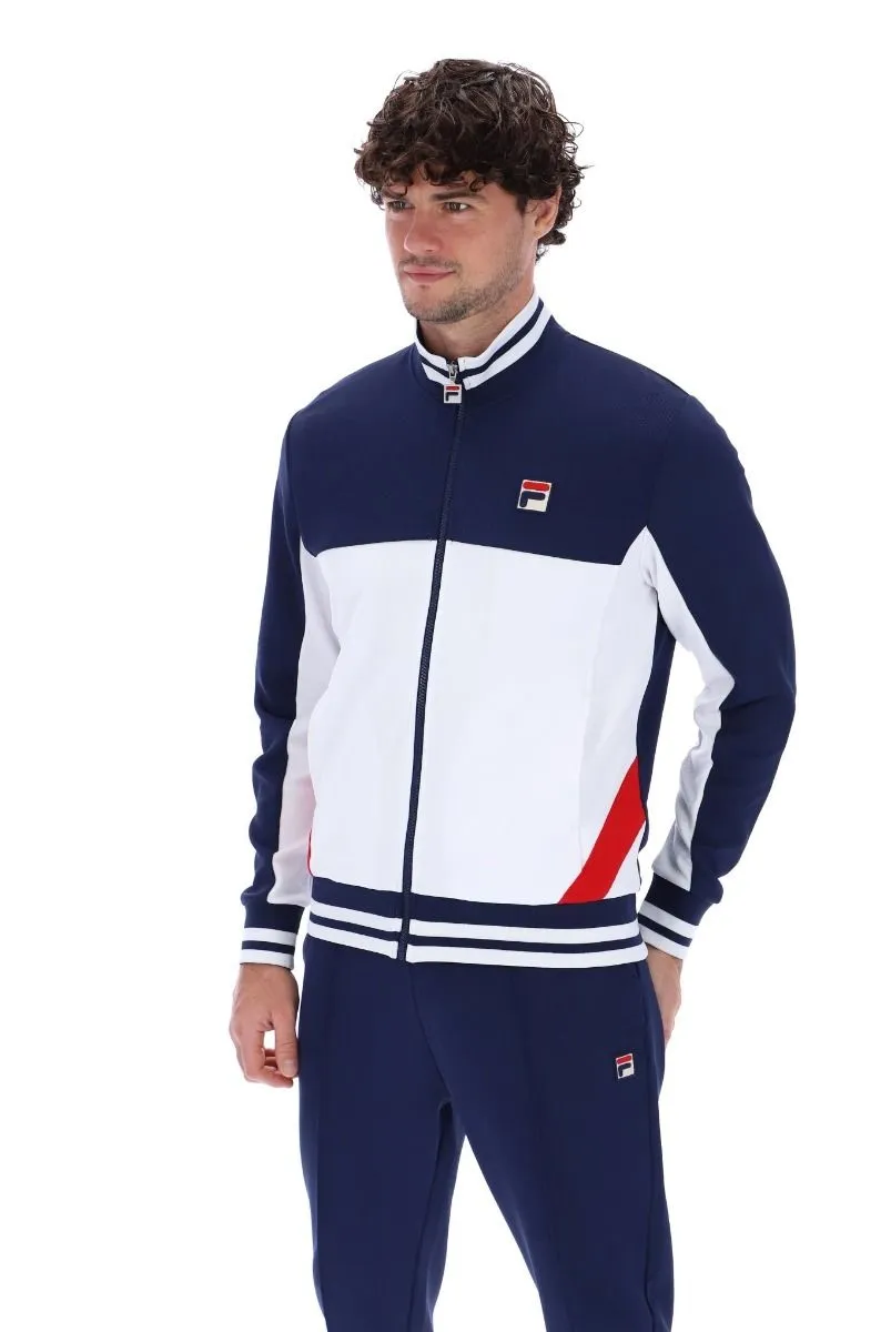 Fila Tiebreaker Navy Funel Neck Jacket Track