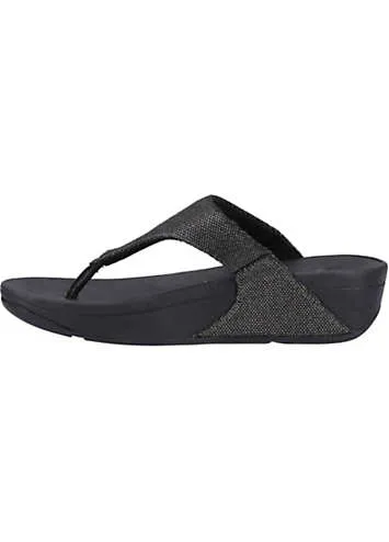 FitFlop Lulu Shimmerlux Toe Post Sandals Grattan