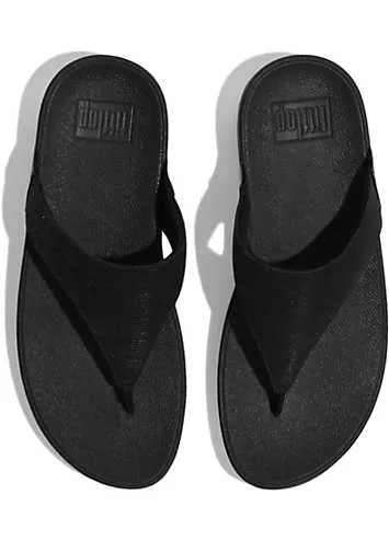 FitFlop Lulu Shimmerlux Toe Post Sandals Grattan