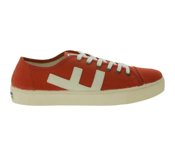 FLAMINGOS LIFE RANCHO RED IVORY Low-Top Sneakers Sustainable Leisure Shoes Everyday Sneakers Made in Spain Red/White