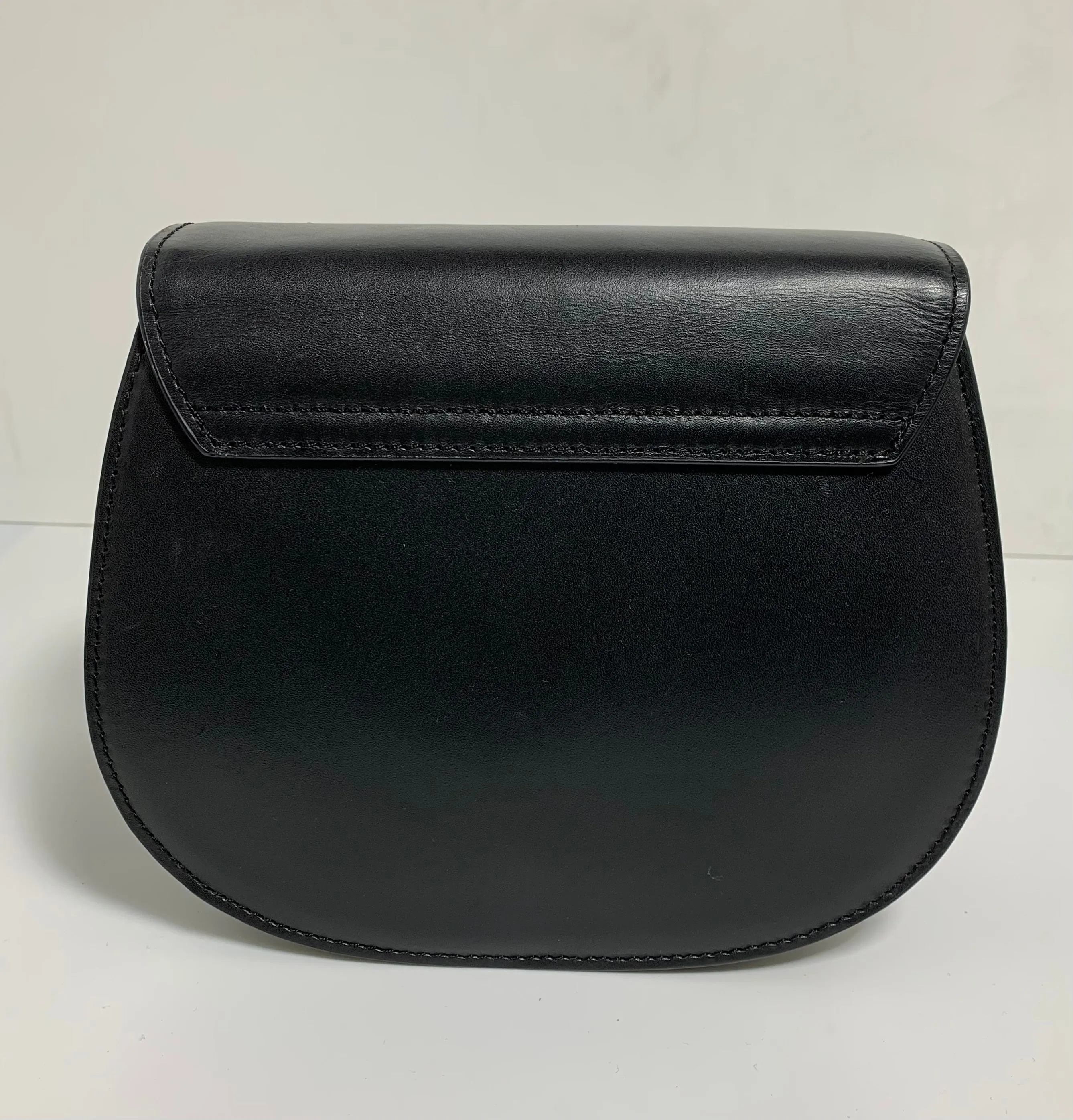 Black Leather Small Bag - FLP5079