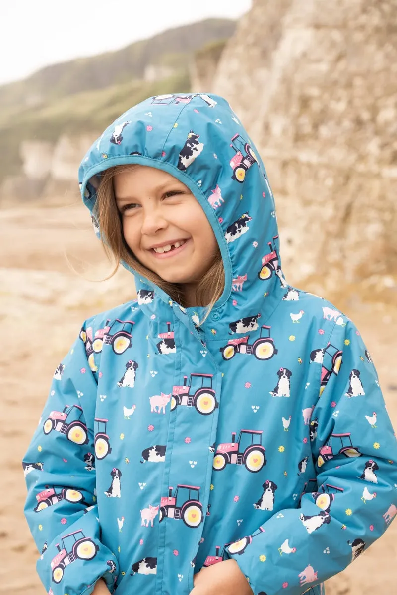 Freya lighthouse print coat for sale