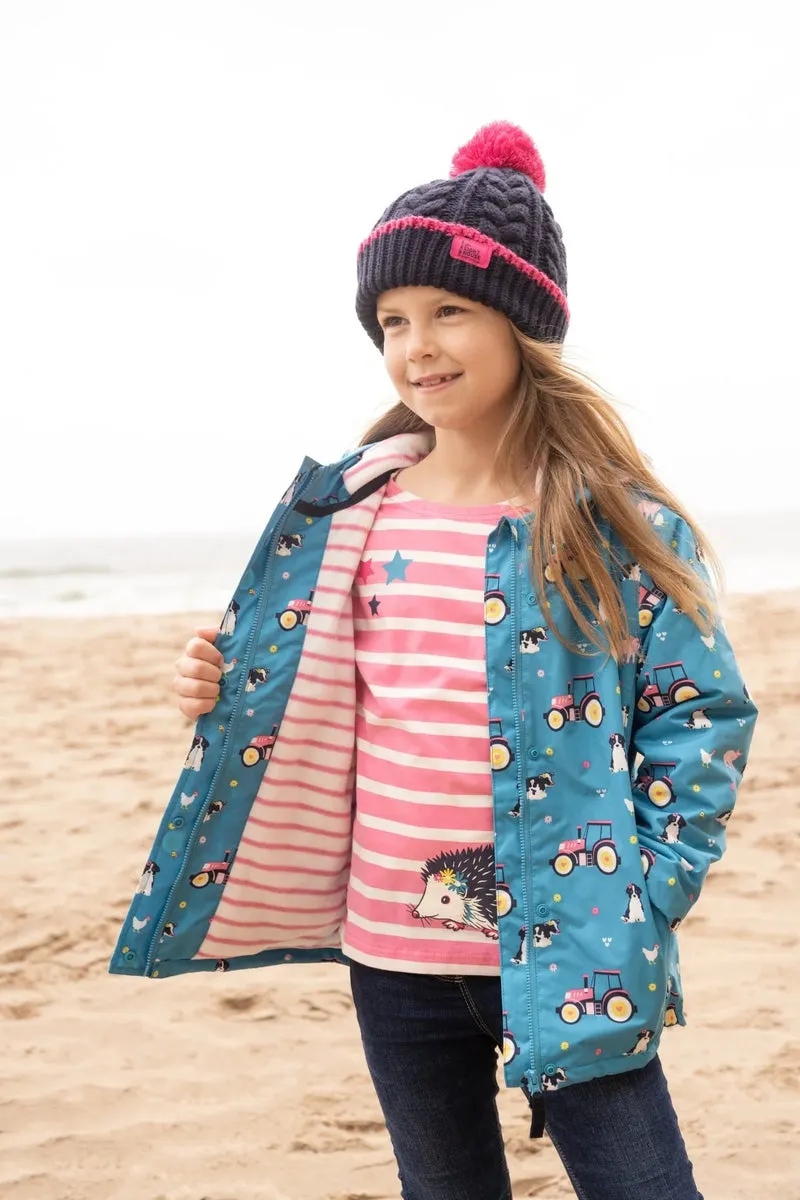 Freya lighthouse print coat for sale