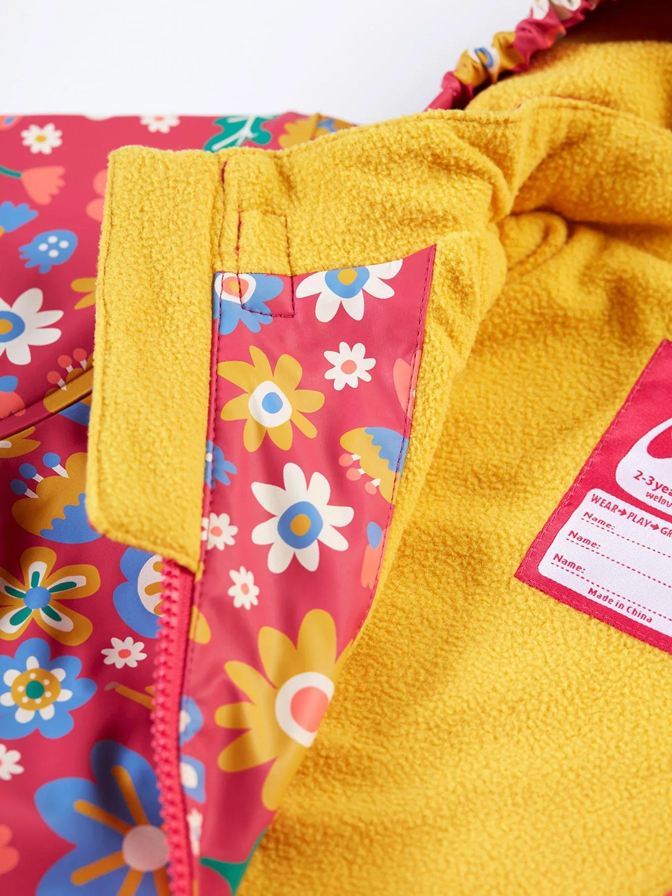 Frugi Puddle Buster Coat, Printed