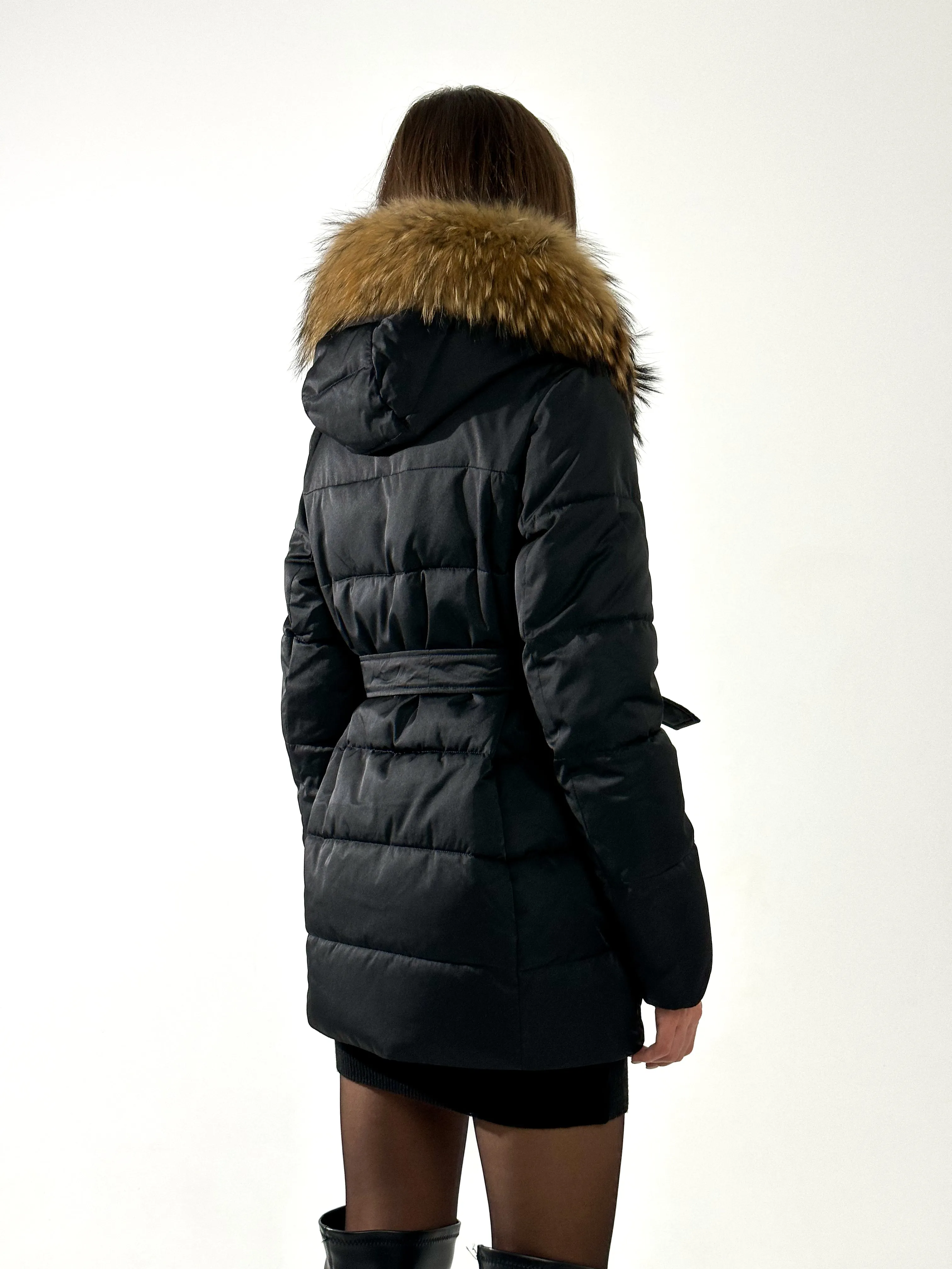 Genuine Fur Performance Fill Coat