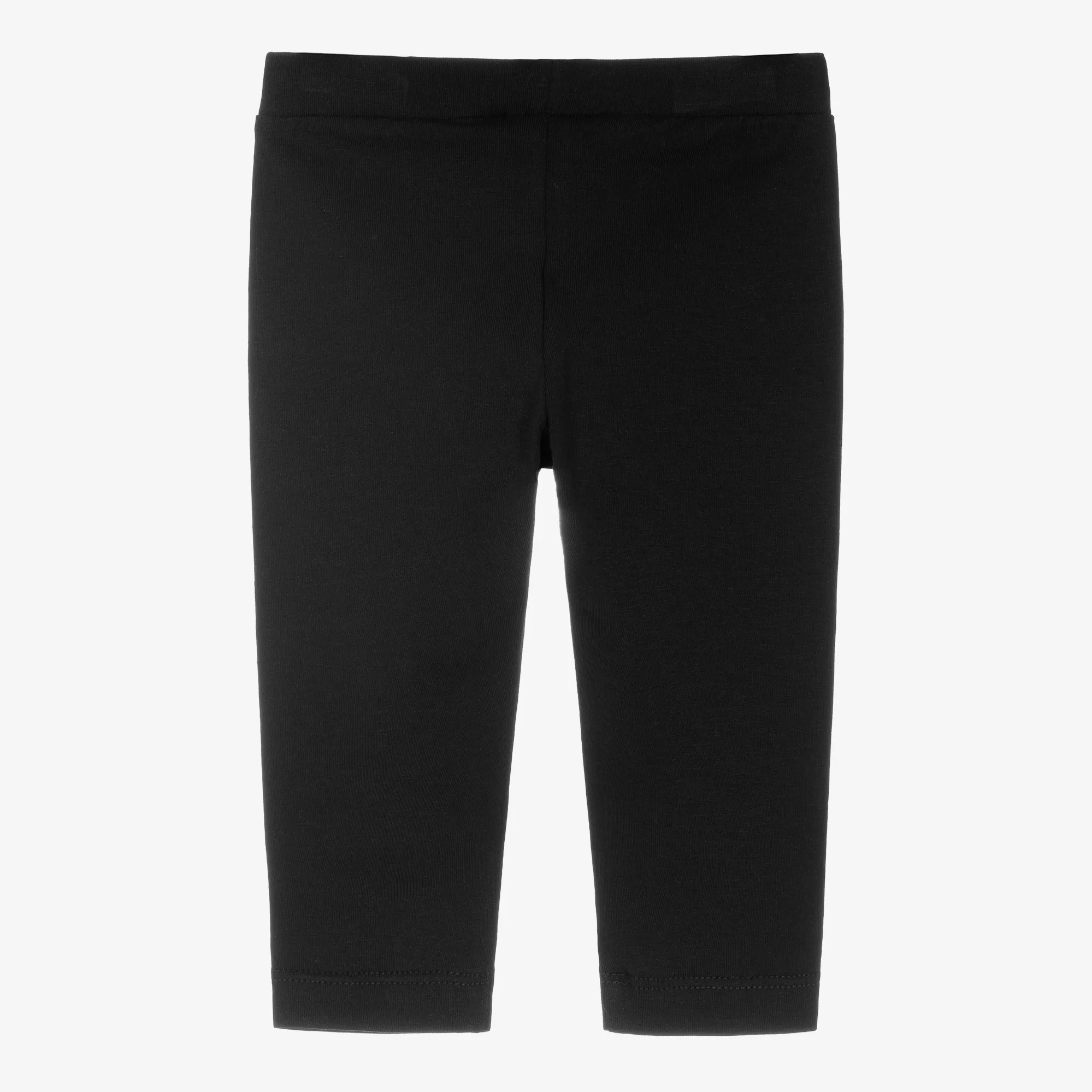 Black Cotton Leggings for Girls