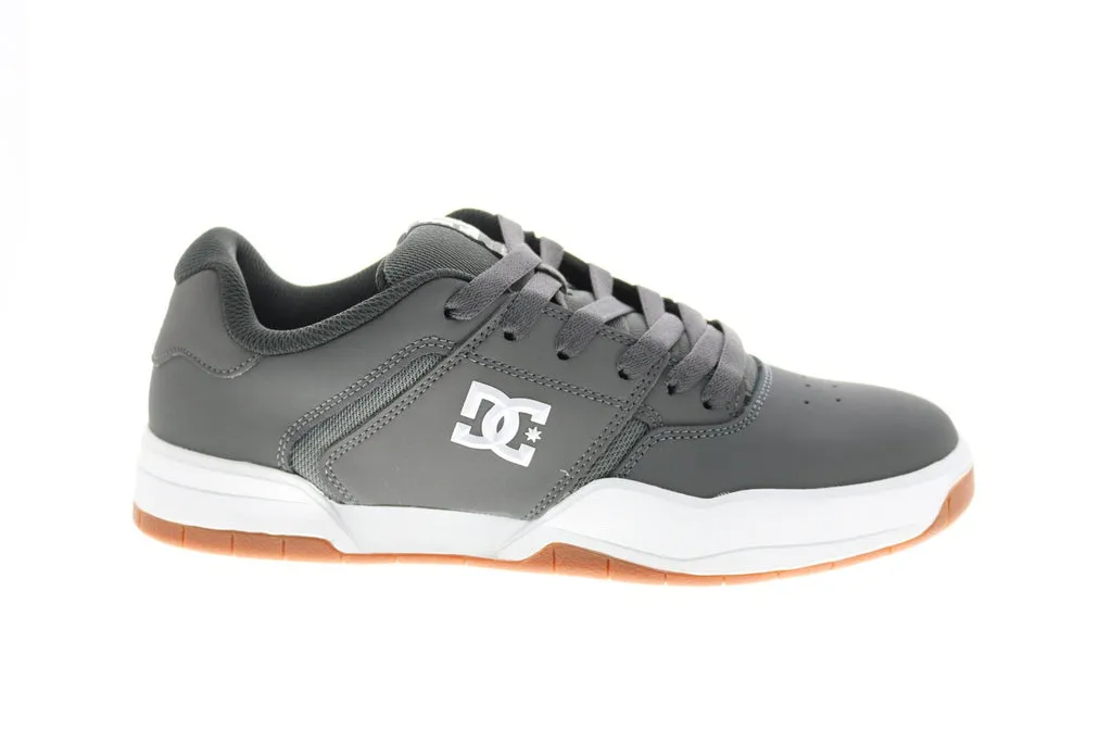 Gray Men's Synthetic Skate Sneakers - DC Central ADYS100551-GRW.