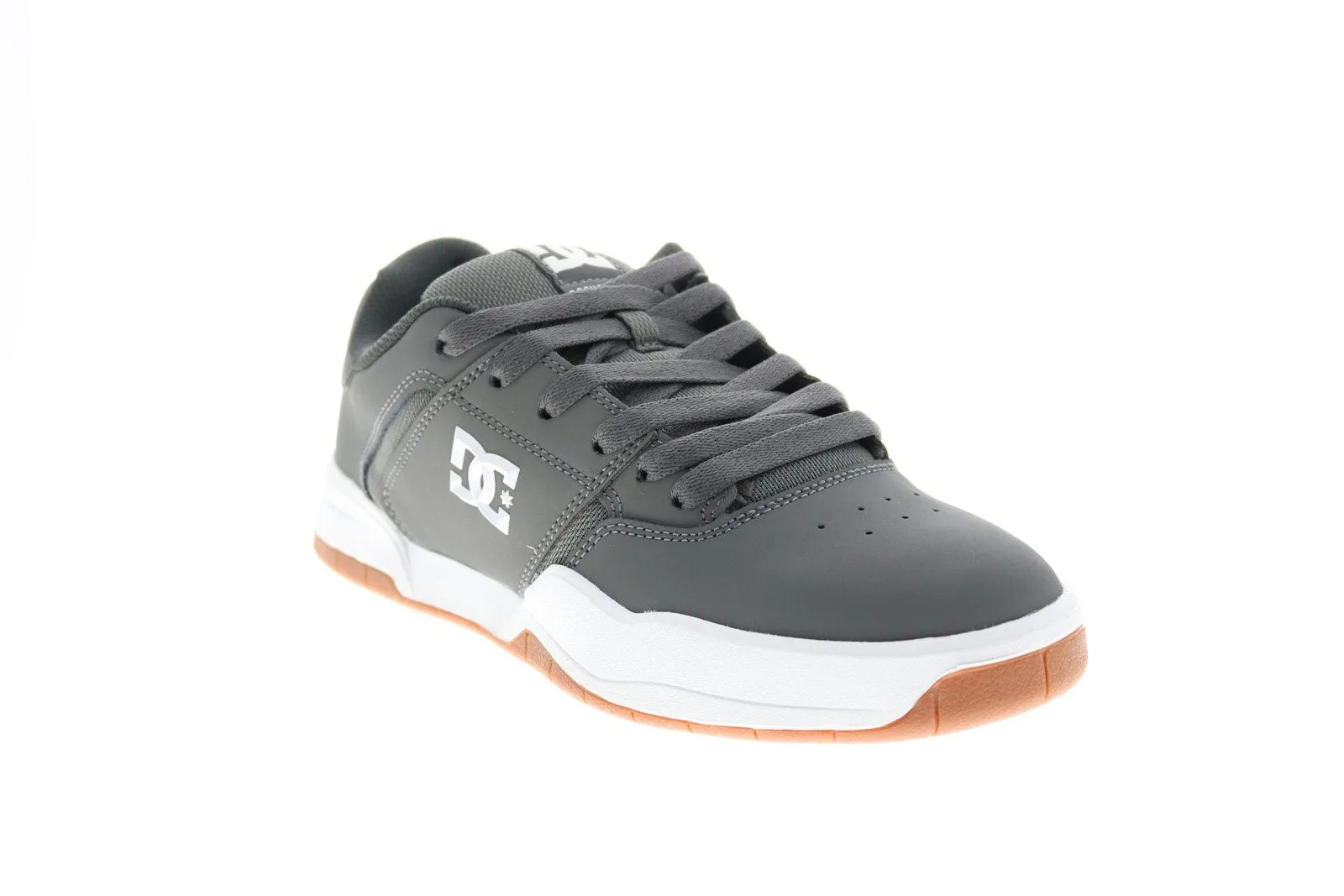 Gray Men's Synthetic Skate Sneakers - DC Central ADYS100551-GRW.