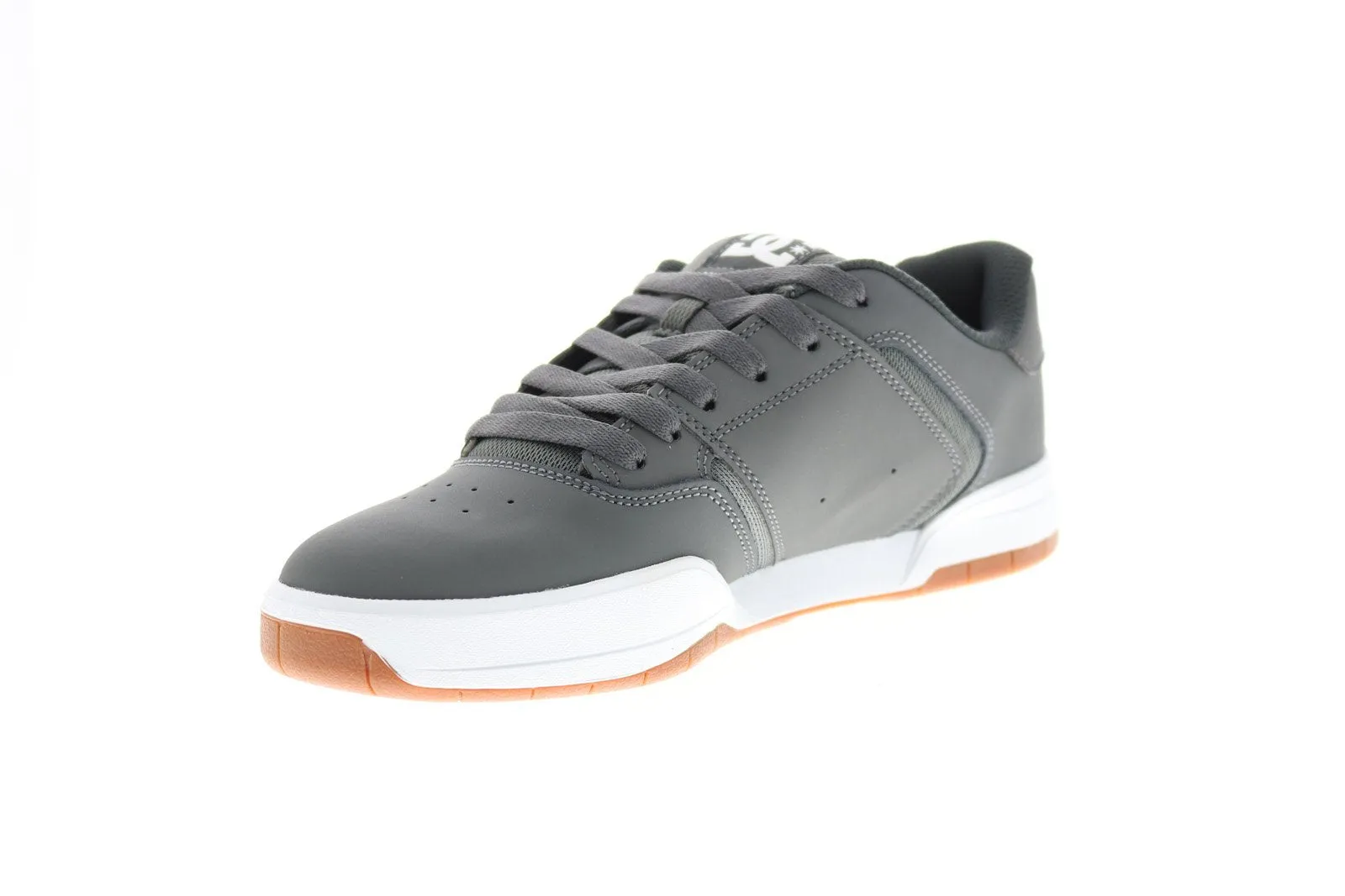 Gray Men's Synthetic Skate Sneakers - DC Central ADYS100551-GRW.