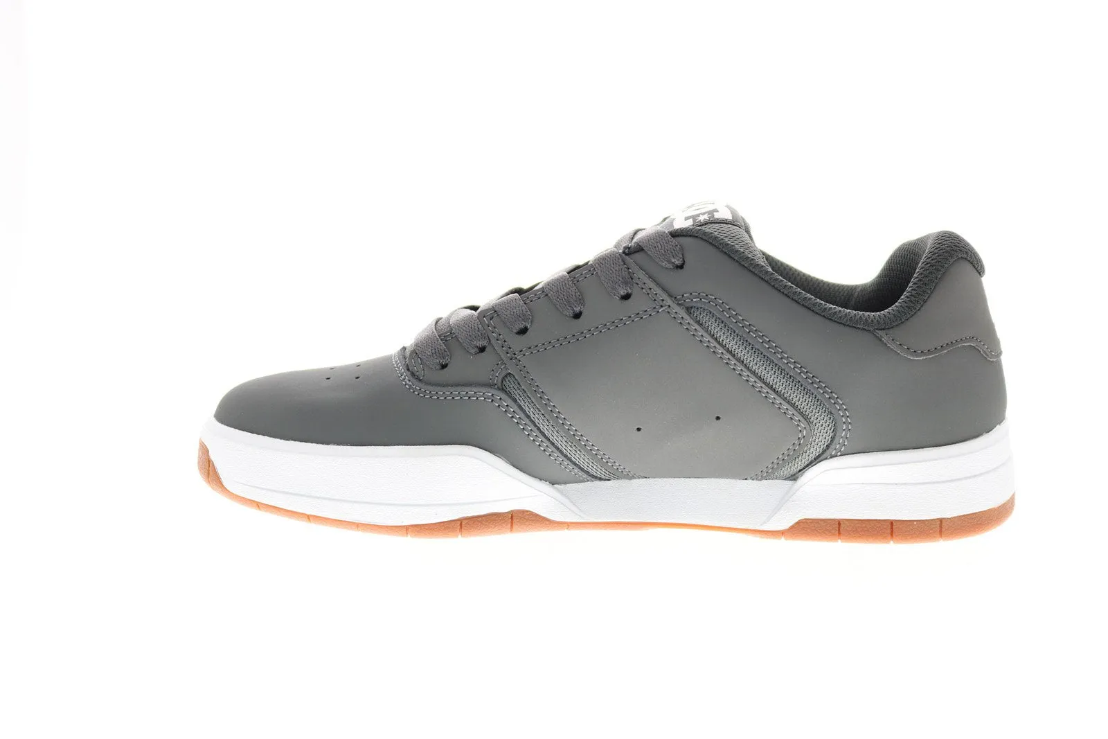 Gray Men's Synthetic Skate Sneakers - DC Central ADYS100551-GRW.